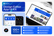 PixelCraft Design Editor App UI KIT, an UI Kit Template by Lumina_ui_ux202 (Thumbnail 1 of 7)