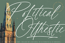 Political Otthestic Modern Script