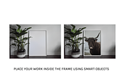 Frame Mockup Bundle - Burro, a Household Mockup by Saguaro Digital (Thumbnail 8 of 13)