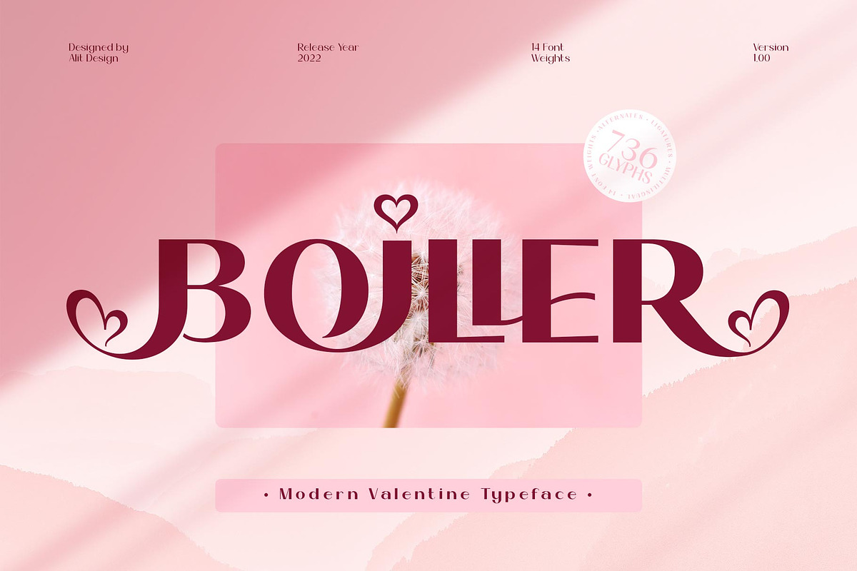 Boiller Typeface, a Sans Serif Font by alit design (Photo 1 of 18)