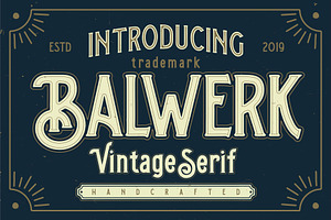 Balwerk - Vintage Serif