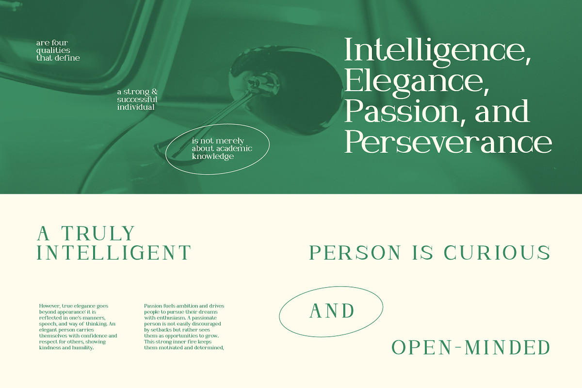 Gilmere – Elegant Serif Typeface, a Serif Font by Vadovastd (Photo 2 of 7)