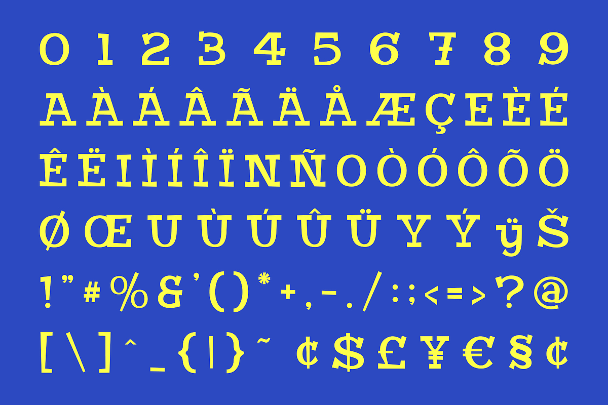 Hello Mates – Retro Slab Serif Font, a Slab Serif Font by Pixesia Studio (Photo 13 of 15)