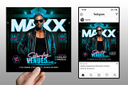 Club Dj Flyer, a Flyer Template by FlyerPig (Thumbnail 2 of 3)