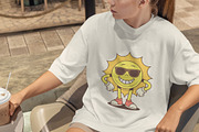 Funny Sun Character, a Seasonal Illustration by Vasya Kobelev (Thumbnail 8 of 8)
