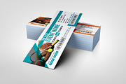 Professional Event Ticket Template, a Card Template by BrandlyTemplate (Thumbnail 3 of 3)