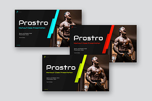 Prostro Workout Class Google Slides