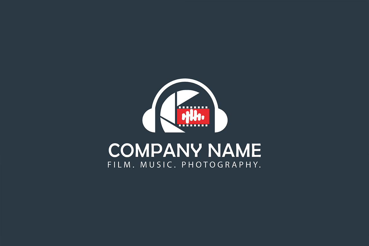 Film Music Photography Logo, a Branding & Logo Template by Emdaduljs (Photo 1 of 2)