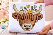 Knitted Easter Sublimation PNG Bundl, an Illustration by RobertsArt (Thumbnail 6 of 9)