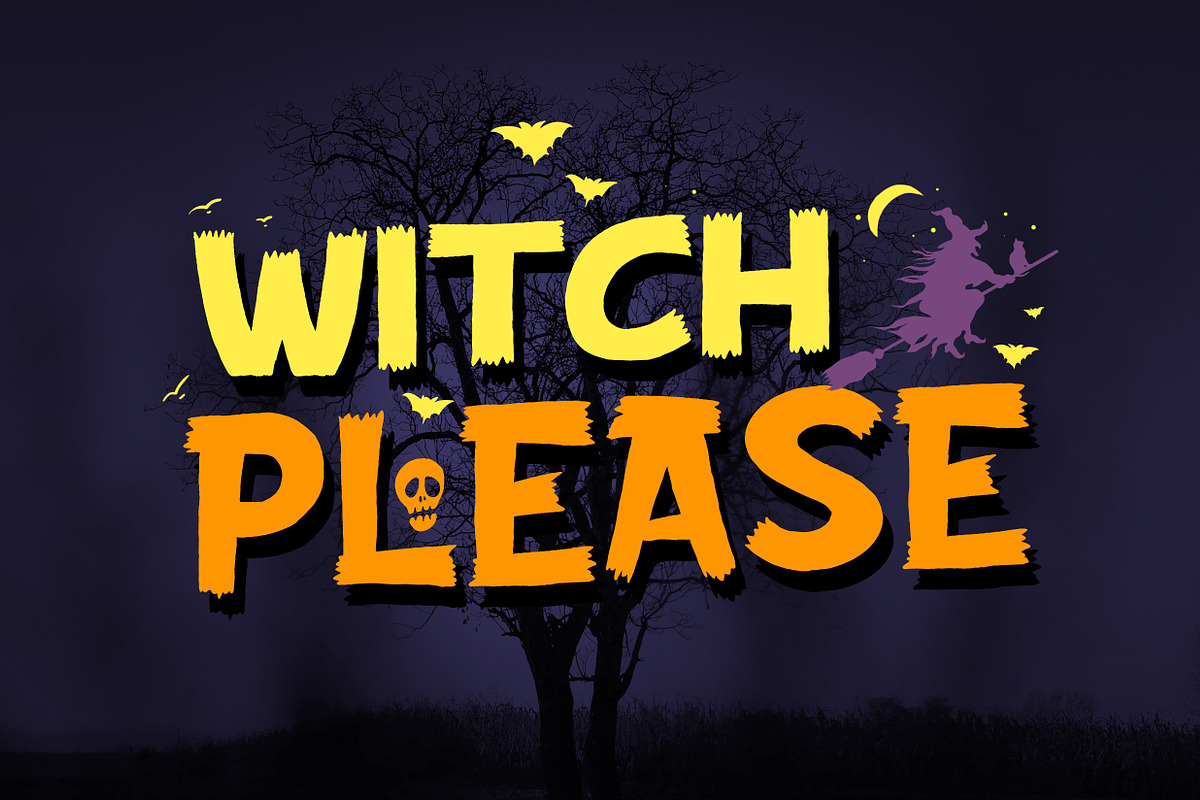 Halloween Rock! | Cute Horror Font preview 2