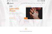 Church Religious WordPress Theme, a WordPress Template by Visualmodo (Thumbnail 2 of 31)