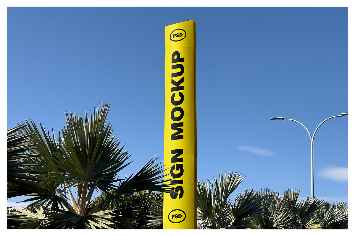 Signage Mockups vol.4 - Flag Mockups, an Advertising Mockup by MockupForest (Photo 9 of 10)
