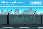Urban Game Background, a Decorative Illustration by 2dvillShop (Thumbnail 1 of 2)