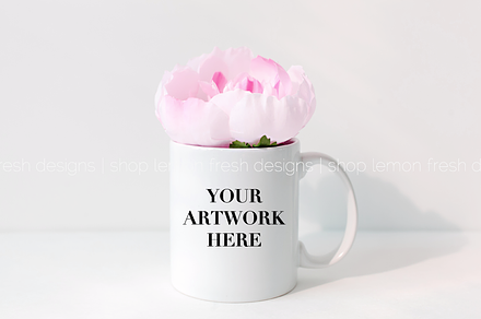 Styled Stock Mug Photography Image