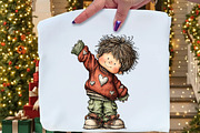 Quirky Valentine Boy Clipart, an Illustration by Craft Nest (Thumbnail 9 of 9)
