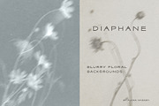 Diaphane - Blurry Floral Backgrounds, a Background Graphic by alonahaidash (Thumbnail 1 of 16)