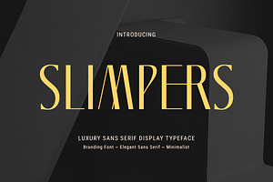 Slimpers – Luxury Font