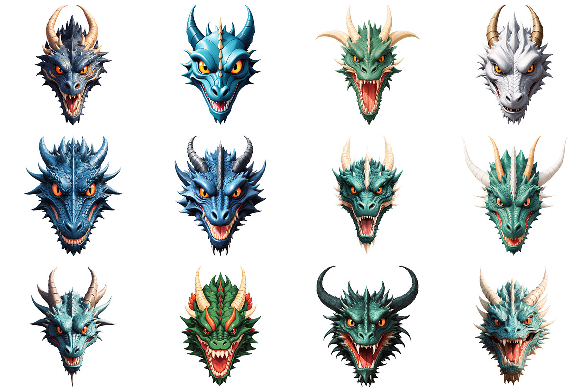Dragon Head Png, an Illustration by Forhadx5 (Photo 4 of 7)