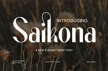 Saikona Elegant Sans Serif Font