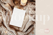 Christmas Card Mockup, a Product Mockup by MoMockups (Thumbnail 2 of 3)