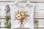 Autumn Bridal Tea Party Clipart, an Illustration by Rose Art (Thumbnail 4 of 7)