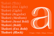 Thalore, a Serif Font by Slex Studio (Thumbnail 2 of 14)