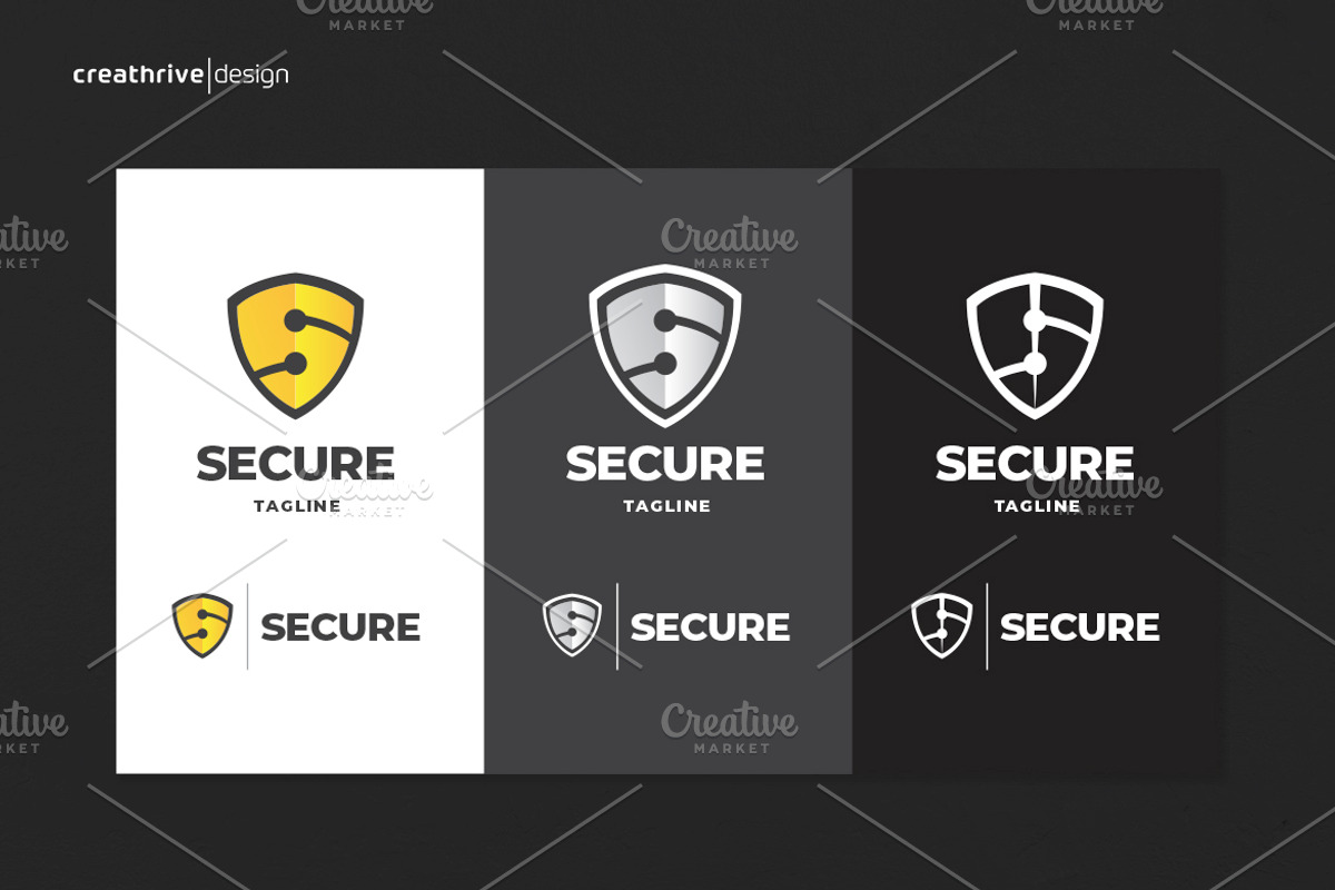 Secure Logo, a Branding & Logo Template by Creathrive Design