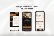 Hair Salon Website Template, a Squarespace Template by Pretty Boss Designs (Thumbnail 4 of 6)