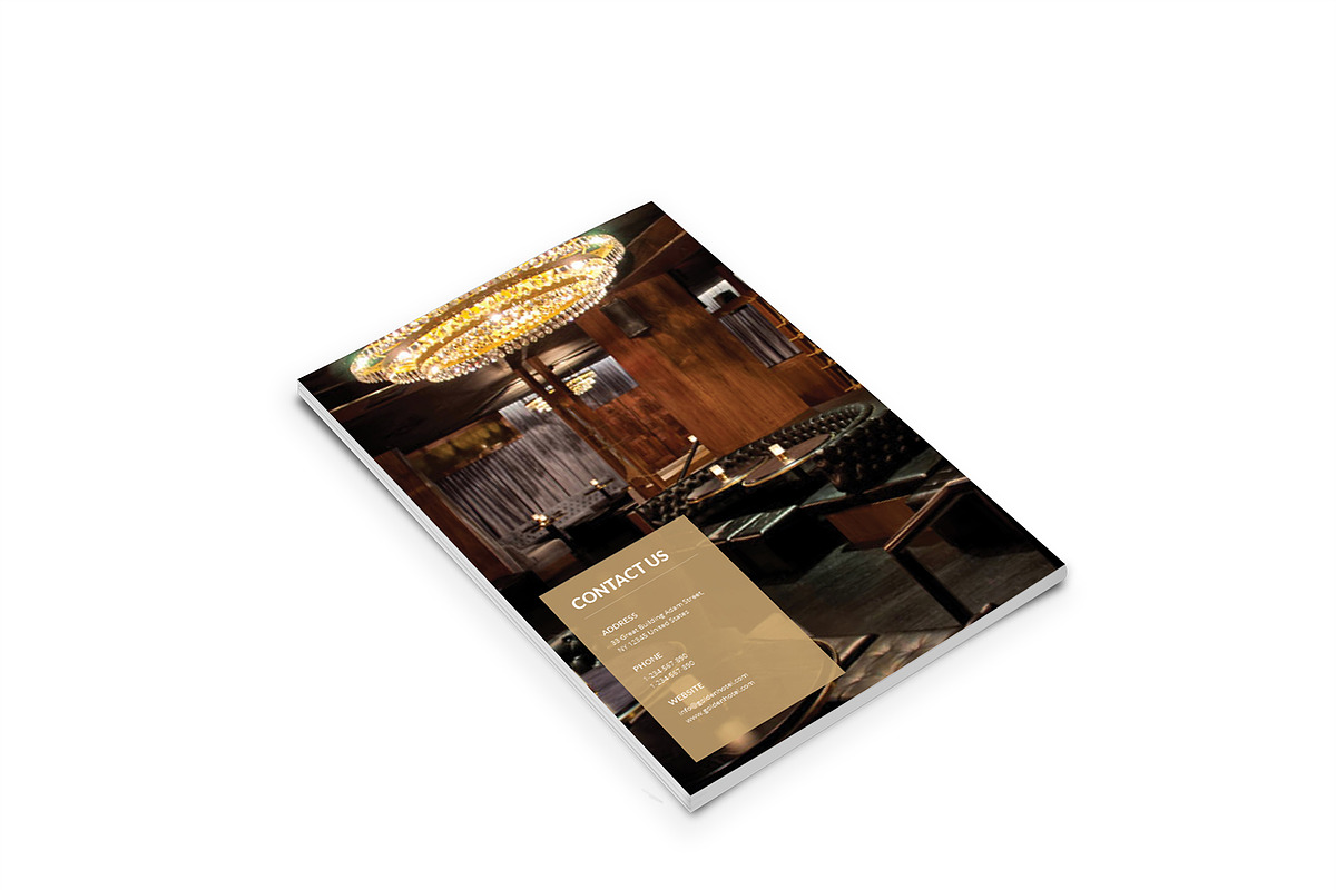 Hotel A4 Brochure, a Brochure Template by Incools Stokie (Photo 18 of 18)