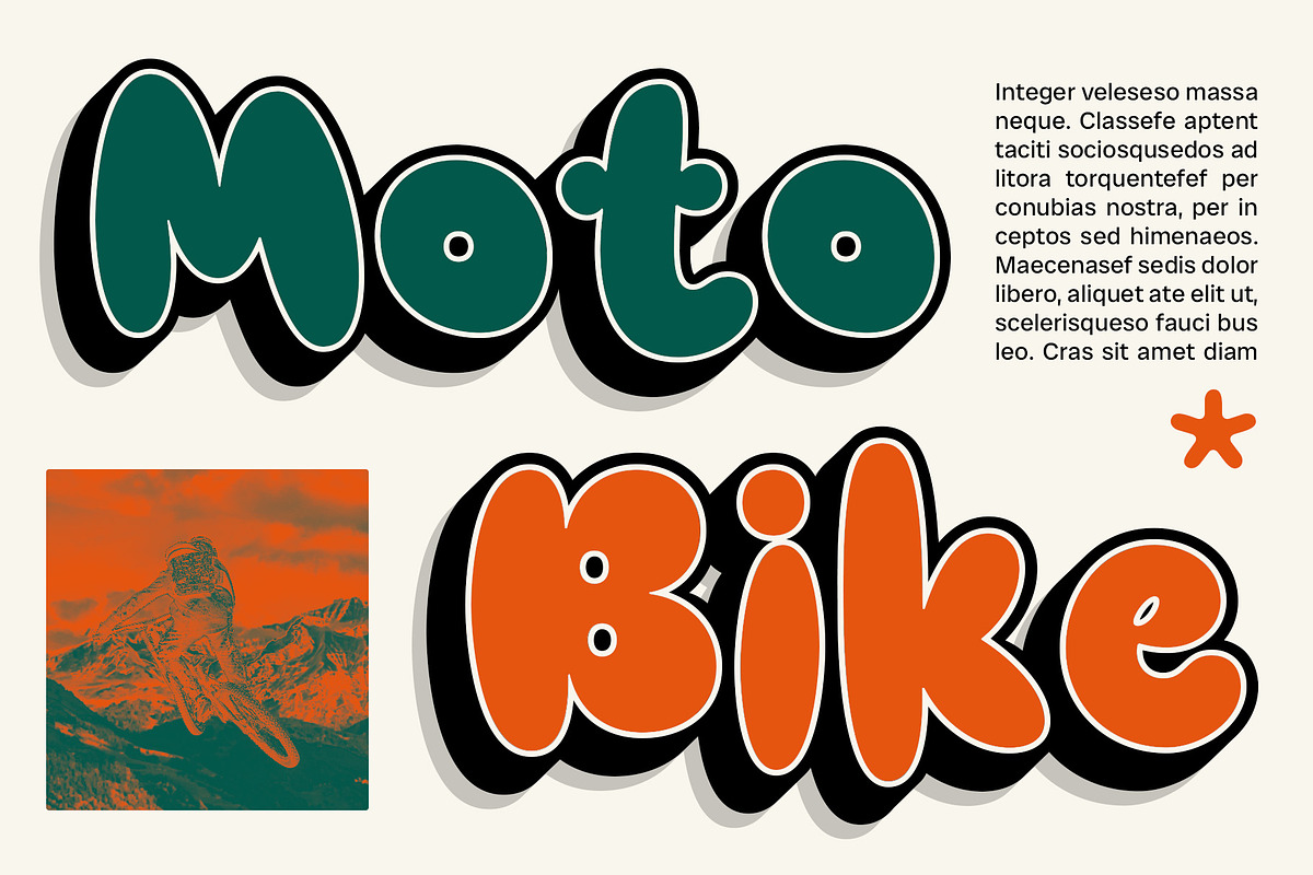 Beonty 3D, a Sans Serif Font by Craft Supply Co. (Photo 4 of 7)