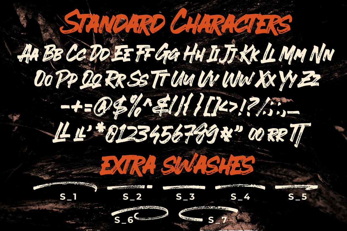 Ever Looser - Wild Brush Font, a Blackletter Font by azetypestudios.com (Photo 18 of 19)
