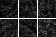 Black Fluffy Seamless Patterns, a Pattern Graphic by PrintablesByFranklyn (Thumbnail 4 of 4)