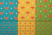 Mr. Fox Pattern, a Pattern Graphic by ZiziMarket (Thumbnail 2 of 2)