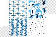 Christmas horse pattern eps, a Pattern Graphic by Lucyinyourheart (Thumbnail 5 of 10)
