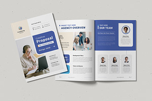 Business Proposal Brochure Template, a Brochure Template by Creativity-Design