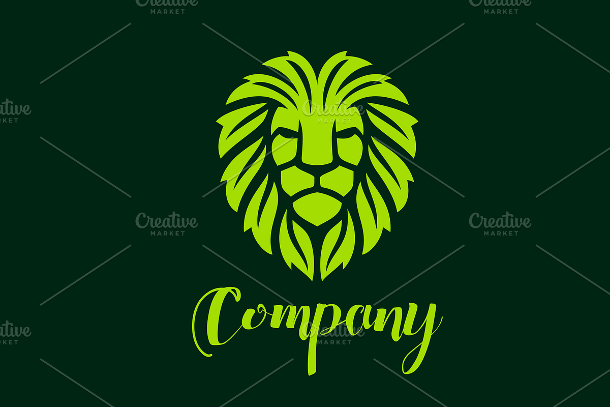 Nature Lion Logo, a Branding & Logo Template by VectorCrow (Photo 2 of 2)