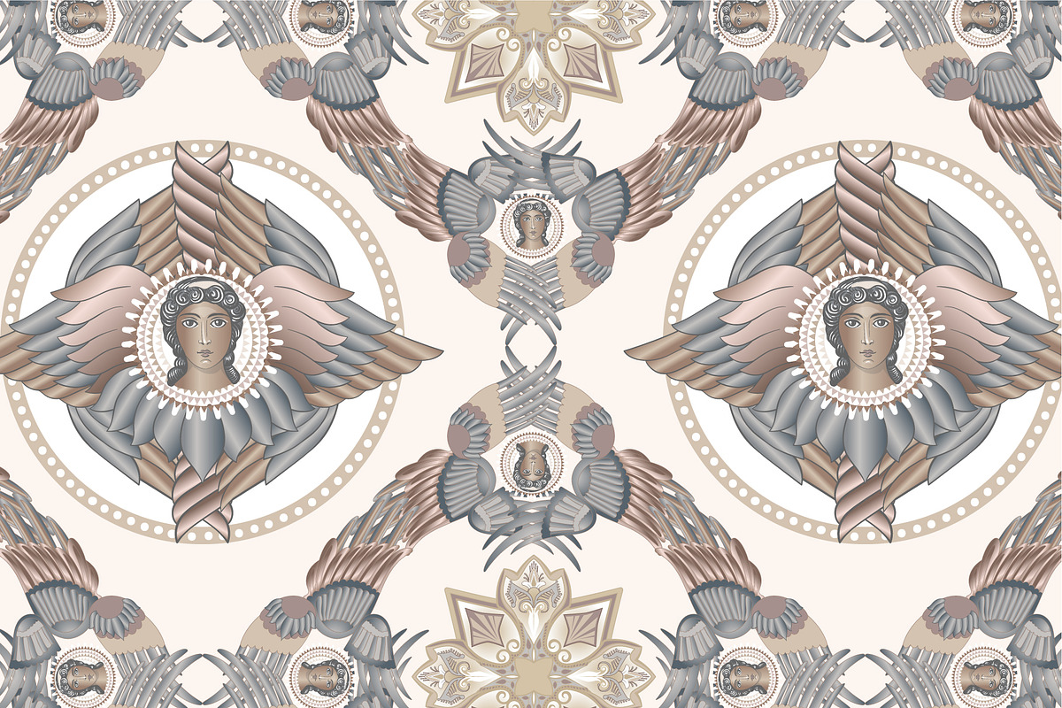 6 Ortodox Patterns, a Pattern Graphic by Sunny_Lion (Photo 1 of 8)