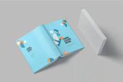 A4-A5 Hardcover Book Mockups, an Advertising Mockup by megostudi0 (Thumbnail 2 of 7)
