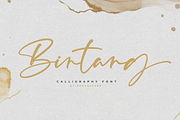 Bintang | Sweet Calligraphy Font, a Script Font by Pen Culture (Thumbnail 1 of 9)