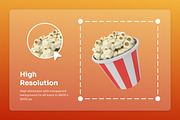 Fast Food & Junk Food 3D Icon Set, a Work Illustration by twinstd (Thumbnail 3 of 6)