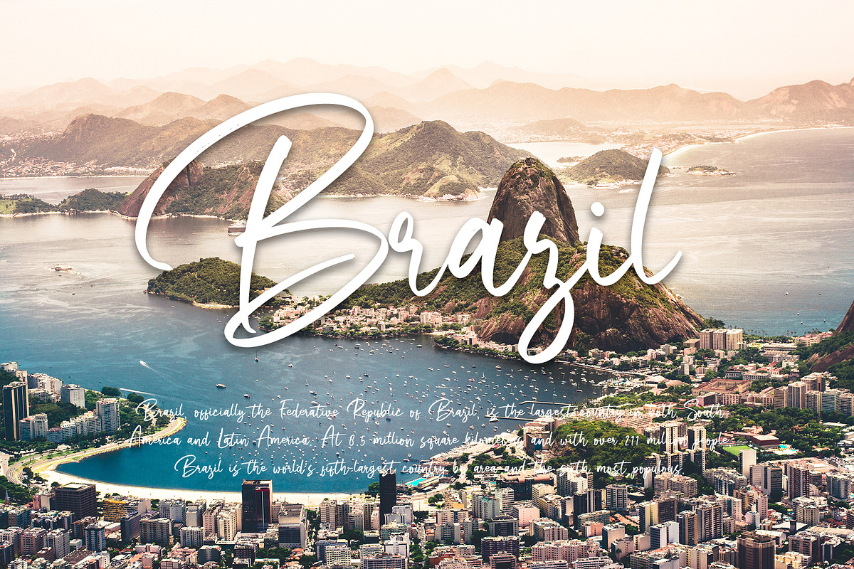 Beston - Casual Script Font, a Script Font by Craft Supply Co. (Photo 8 of 9)