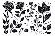 floral pattern large roses, an Illustration by Amazin_art (Thumbnail 6 of 17)