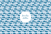 Seamless Dolphins Vector Pattern, a Pattern Graphic by wowpatterns (Thumbnail 1 of 3)