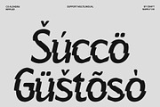 CS Alondra Rippled, a Sans Serif Font by Craft Supply Co. (Thumbnail 7 of 8)
