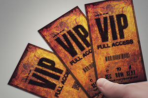 Halloween VIP PASS Card