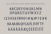 Old Church - Serif Display Typeface, a Font by Wes Franklin (Thumbnail 2 of 6)
