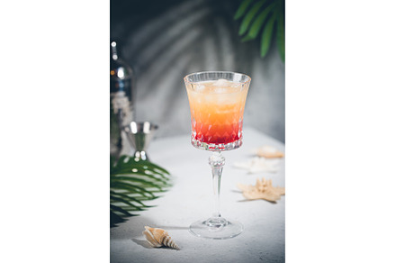 Tequila Sunrise cocktail, a Food & Drink Photo by piter.goskov