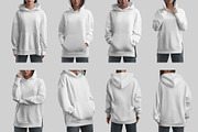 Mockups Woman Oversize Long Hoodies, a Hoody Mockup by Grow Design Craft Studio (Thumbnail 9 of 9)