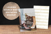 Double-sided Invitation Mockup, a Print Template by Hype Your Prints (Thumbnail 1 of 3)