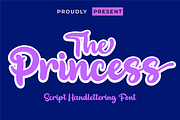 The Princess, a Script Font by twinstd (Thumbnail 1 of 11)